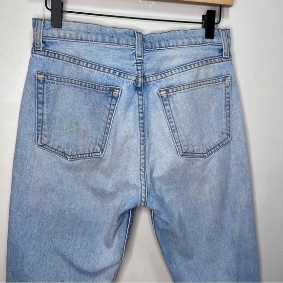 Reformation Julia Crop High Waist Cigarette Jeans Size 27 - Picture 5 of 11